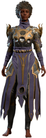 Dark Justiciar Half-Plate Very Rare Human Front