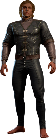 Raffish Midnight Outfit High Elf Front