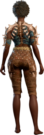 Bonespike Garb Human Back