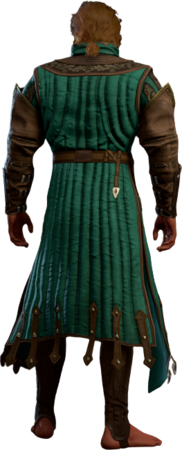 Padded Armour +2 High Elf Back