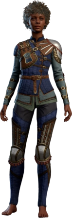 Padded Armour B Human Front