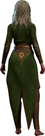 Leather Armour Jaheira Jaheira Back