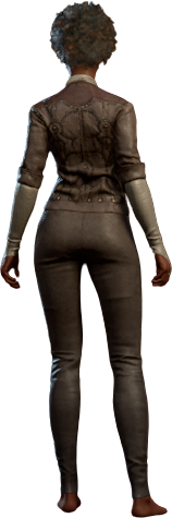 Raffish Garb Human Back