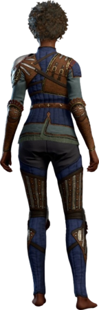 Padded Armour B Human Back