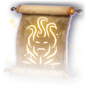 Scroll of Conjure Minor Elemental image