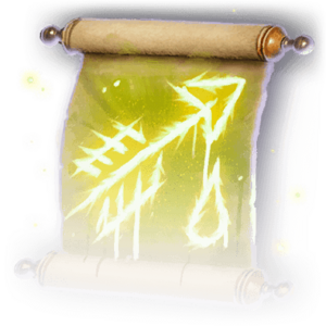 Scroll of Melf's Acid Arrow image