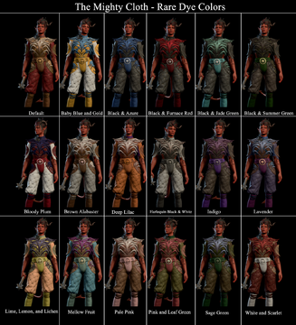 Rare Dye Colors