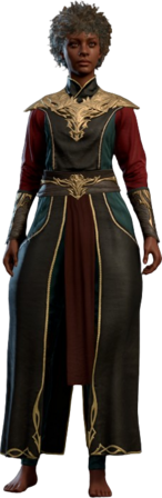 Robe of Exquisite Focus Human Front