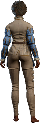 Winter Gala Doublet Human Back