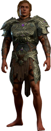 Psionic Ward Armour High Elf Front