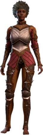 Luminous Armour Human Front