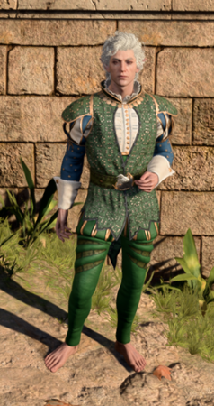 Blazer of Benevolence worn by Astarion