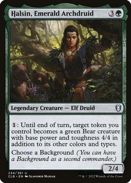 Commander Legends' Halsin, Emerald Archdruid