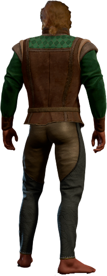 Diamond Pattern Garb High Elf Back