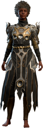 Dark Justiciar Half-Plate Rare Human Front