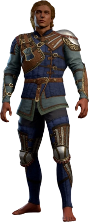 Padded Armour B Half-Elf Front