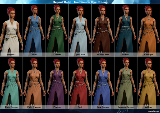 Uncommon Dye Colors