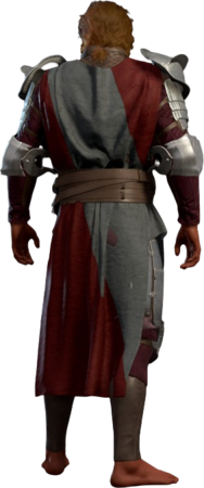 Flame Enamelled Armour High Elf Back