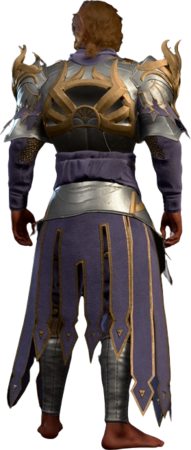 Dark Justiciar Half-Plate Very Rare High Elf Back