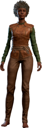 Leather Armour Human Front