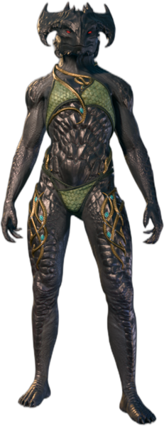 Underwear Dragonborn Front