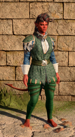 Blazer of Benevolence worn by Karlach