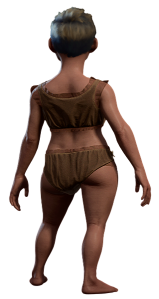 Underwear Halfling Front