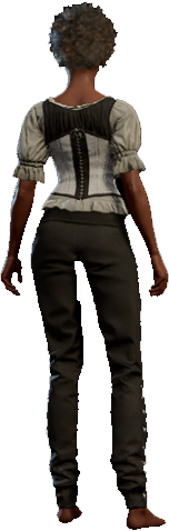 Comfortable Ashmeadow Outfit Human Back
