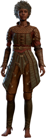 Studded Leather Armour +1 Human Front