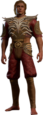 The Mighty Cloth Half-Elf Front
