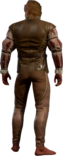 Chocolatier Style Doublet High Elf Back