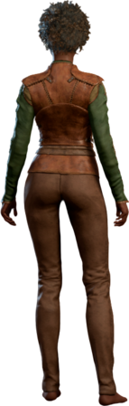 Leather Armour Human Back