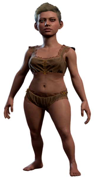 Underwear Halfling Front