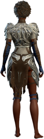 Githyanki Breastplate Human Back