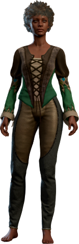 Diamond Pattern Garb Human Front
