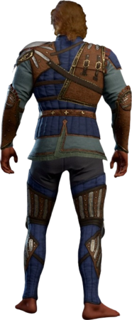 Padded Armour B Half-Elf Back