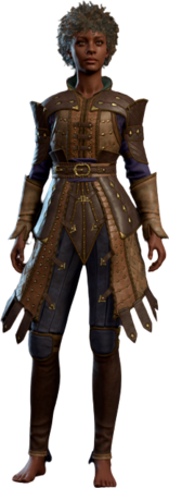 Studded Leather Armour +2 Human Front