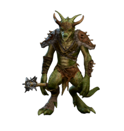 Kobold with Ceremonial Mace