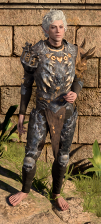 Helldusk Armour worn by Astarion