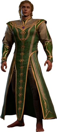 Robe of Supreme Defences Half-Elf Front