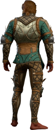 Ironwood Breastplate High Elf Back