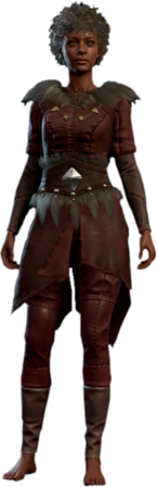 Hedge Wanderer Armour Human Front