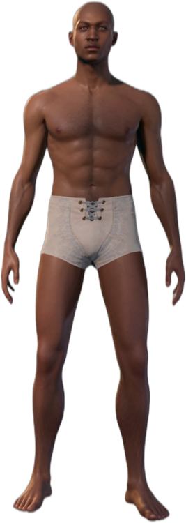 Underwear Human Front