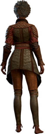 Studded Leather Armour +1 Human Back