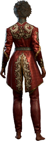 City of Brass Outfit Human Back