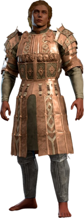 Dwarven Splintmail High Elf Front
