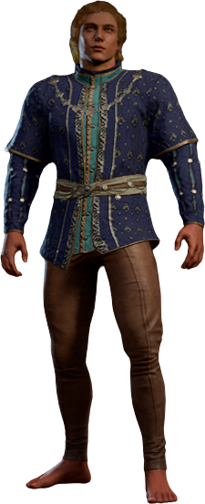 Delicately Constructed Outfit High Elf Front