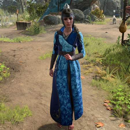 Icebite Robe worn by Shadowheart