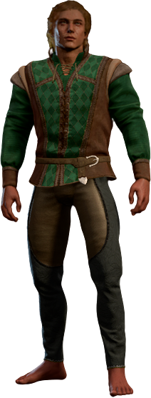 Diamond Pattern Garb High Elf Front