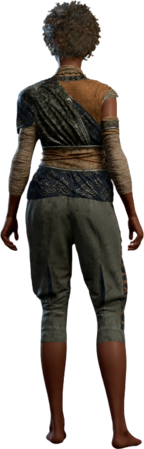 Garb of the Land and Sky Human Back